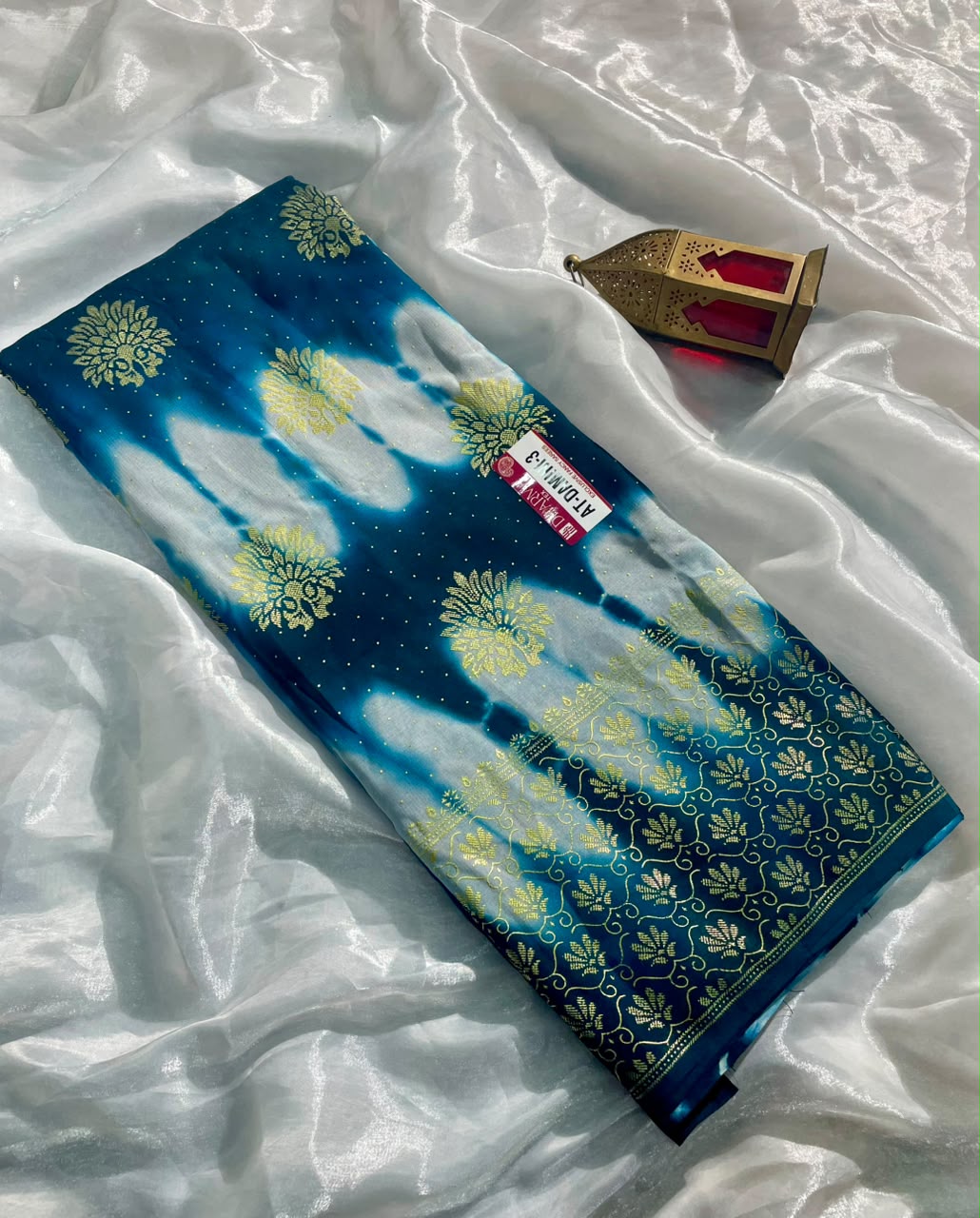 AT-DAMINI-3 DANI MURGA FABRIC SAREE WITH BEAUTIFUL DESIGN WITH CARRY DESIGN WITH BEAUTIFUL BORDER ON PALLU WITH BLOUSE