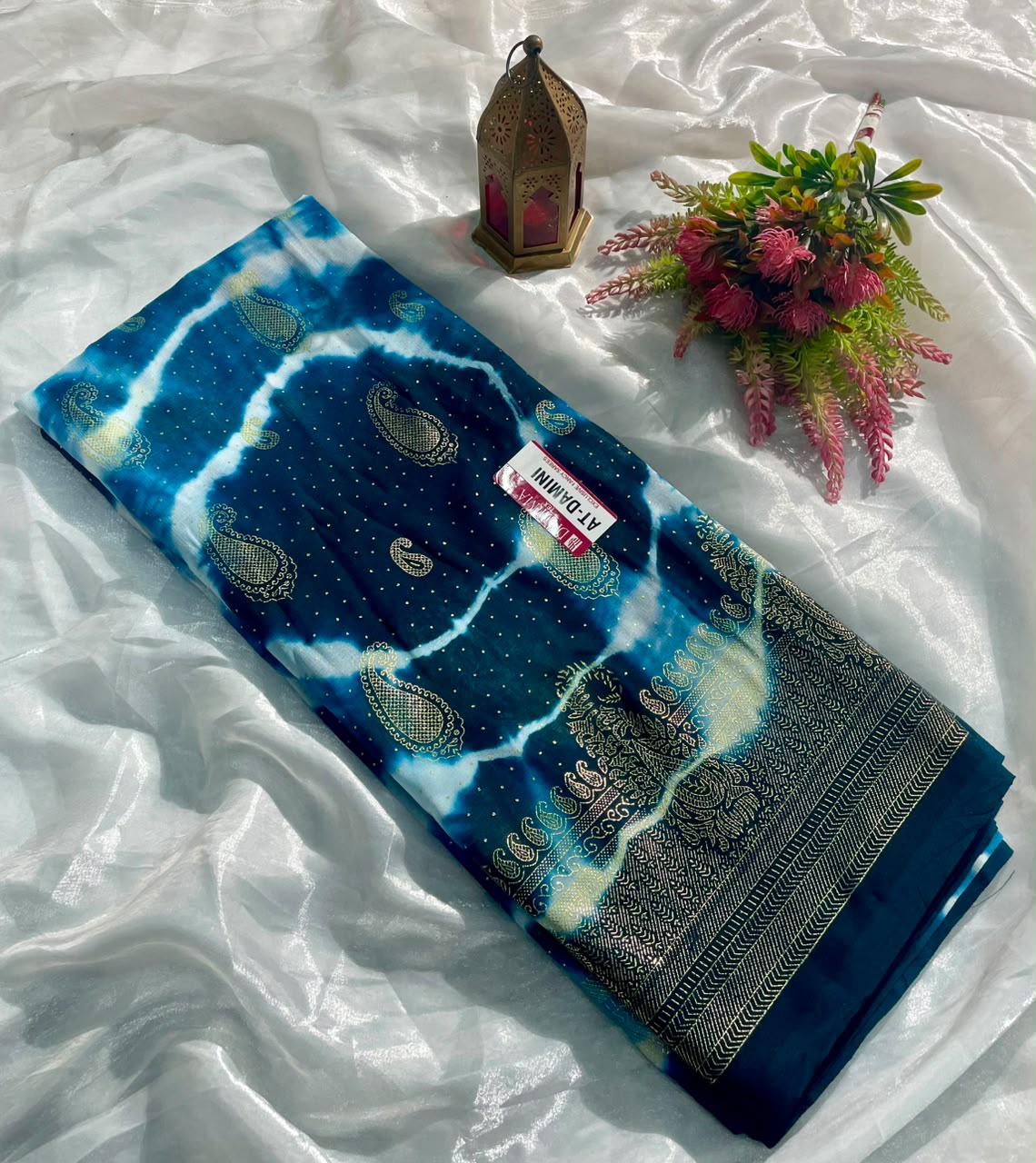 AT-DAMINI DANI MURGA FABRIC SAREE WITH BEAUTIFUL DESIGN WITH CARRY DESIGN WITH BEAUTIFUL BORDER ON PALLU WITH BLOUSE