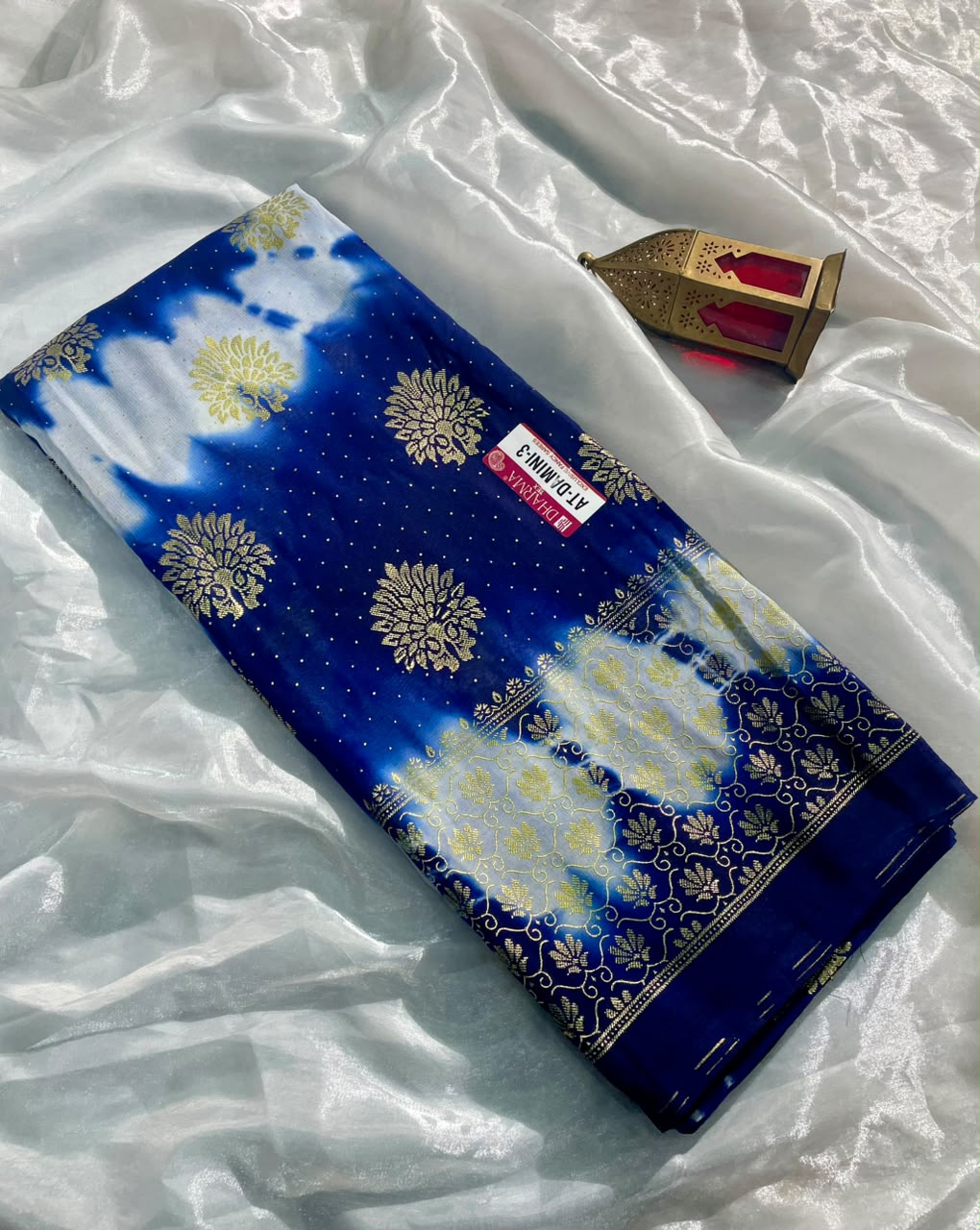 AT-DAMINI-2 DANI MURGA FABRIC SAREE WITH BEAUTIFUL DESIGN WITH CARRY DESIGN WITH BEAUTIFUL BORDER ON PALLU WITH BLOUSE