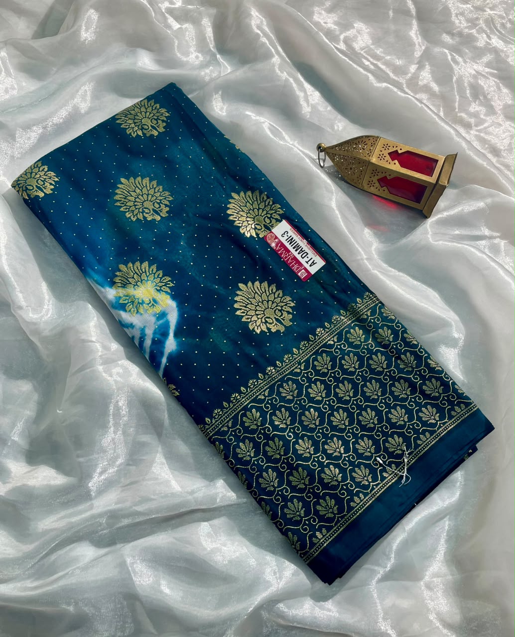 AT-DAMINI-2 DANI MURGA FABRIC SAREE WITH BEAUTIFUL DESIGN WITH CARRY DESIGN WITH BEAUTIFUL BORDER ON PALLU WITH BLOUSE