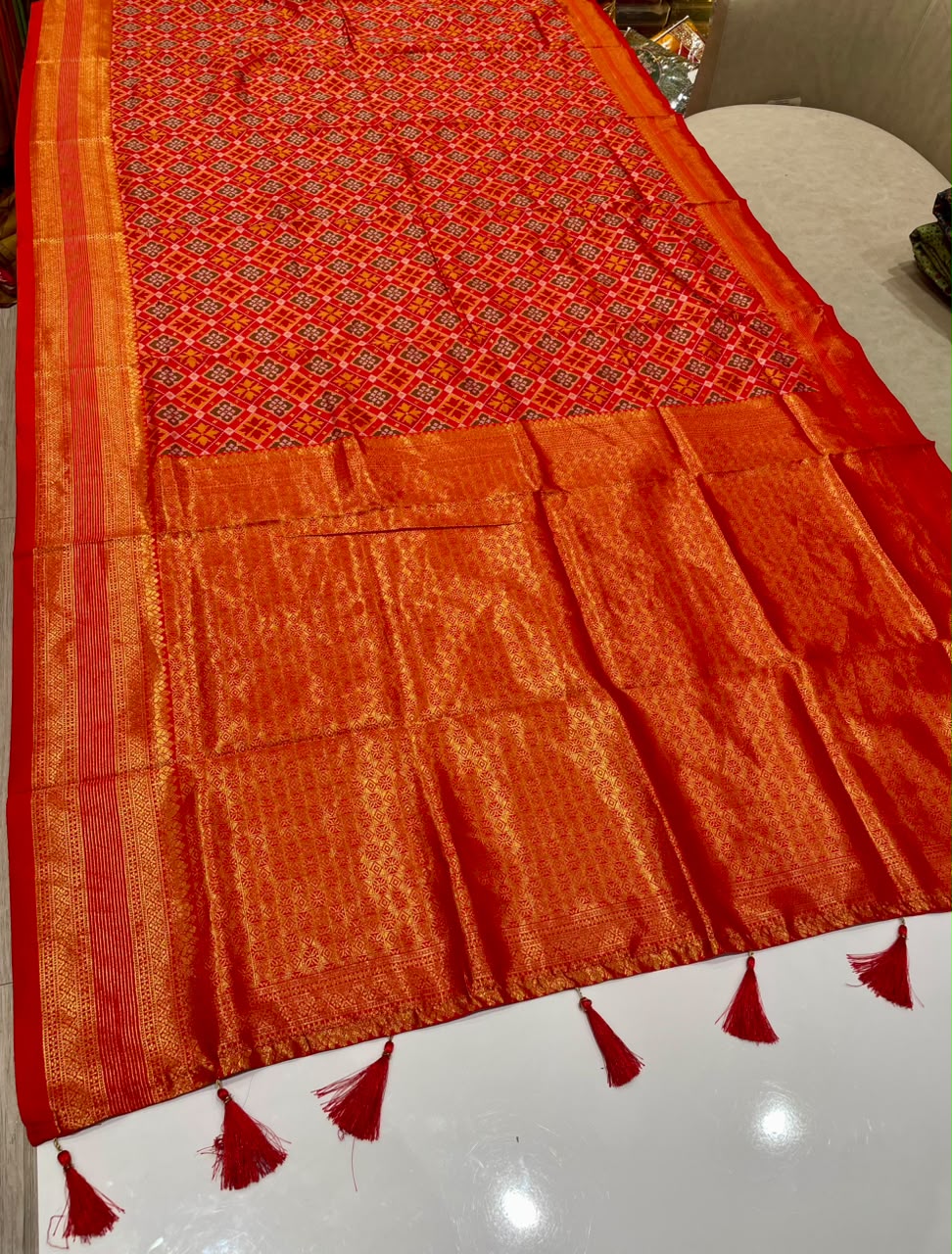 AJ-JANVI SOFT SILK FABRIC SAREE WITH BEAUTIFUL DESIGN WITH RICH PALLU DESIGN WITH HEAVY DESIGN ON BODY WITH BLOUSE