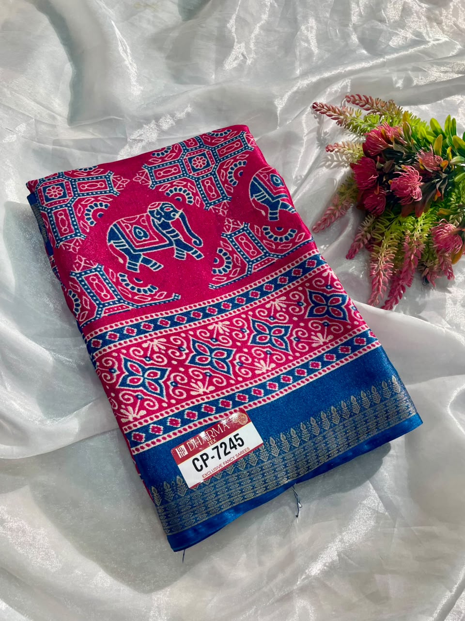 CP-7245 Marshmallow saree