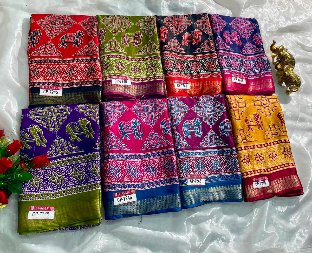 CP-7245 Marshmallow saree